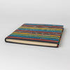 * Bright Striped Batik Journal