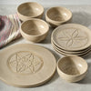 Sacred Geometry Appetizer Plates - Set of 4