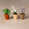 Felted Flower Pot - Hyacinth