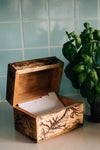 * Roots Motif Recipe Box *