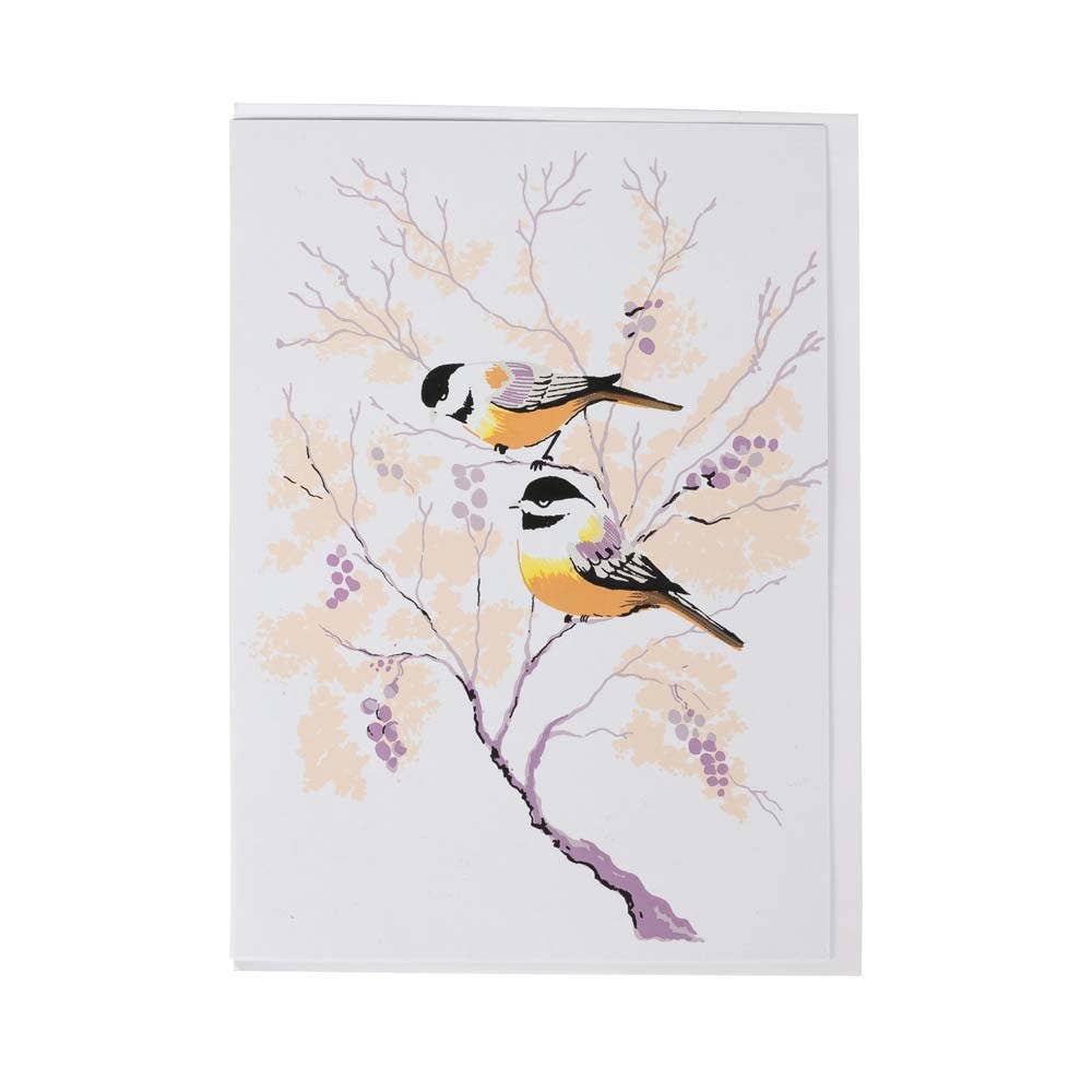 * Chickadee Pair Card