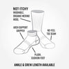 Organic Wool Urban Hiker Ankle Socks