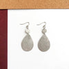 Twilight Teardrop Earrings - Silver