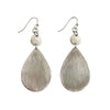 Twilight Teardrop Earrings - Silver