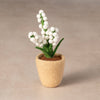 Felted Flower Pot - Baby&#39;s Breath