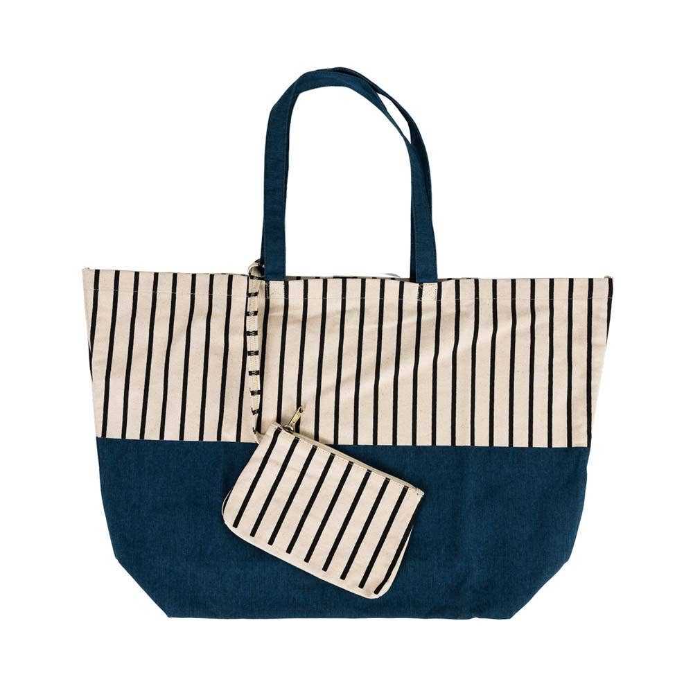 * Deep Waters Cabana Tote