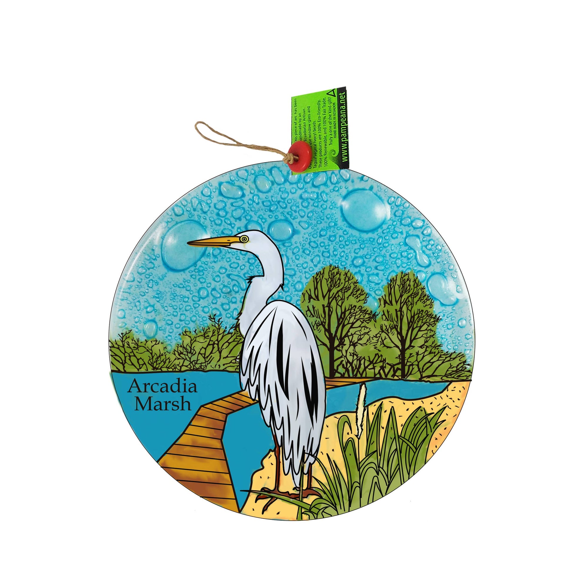 Egret Ornament / Suncatcher